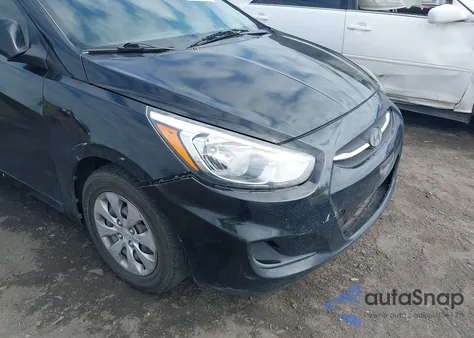 2017 Hyundai Accent Se z USA, uszkodzony, nr VIN KMHCT4AE4HU273853